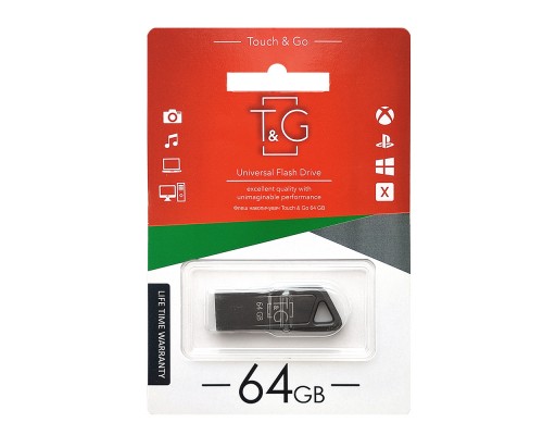 Флеш-накопитель USB 64GB T&G 114 Metal Series (TG114-64G)