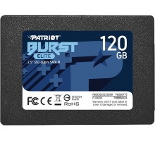 SSD 120GB Patriot Burst Elite 2.5" SATAIII TLC (PBE120GS25SSDR)