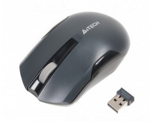 Мышь беспроводная A4Tech G3-200N Grey USB V-Track